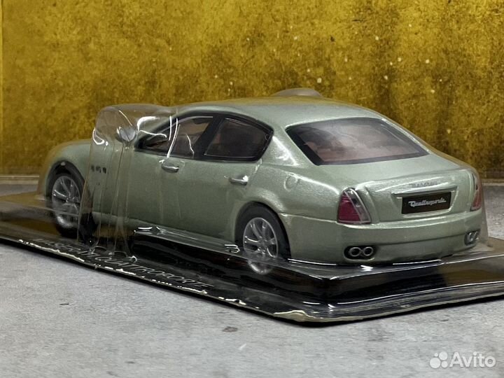 Модель maserati quattroporte 1/43 deagostini