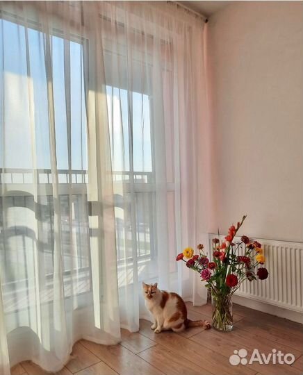 Тюль вуаль Lux молочный