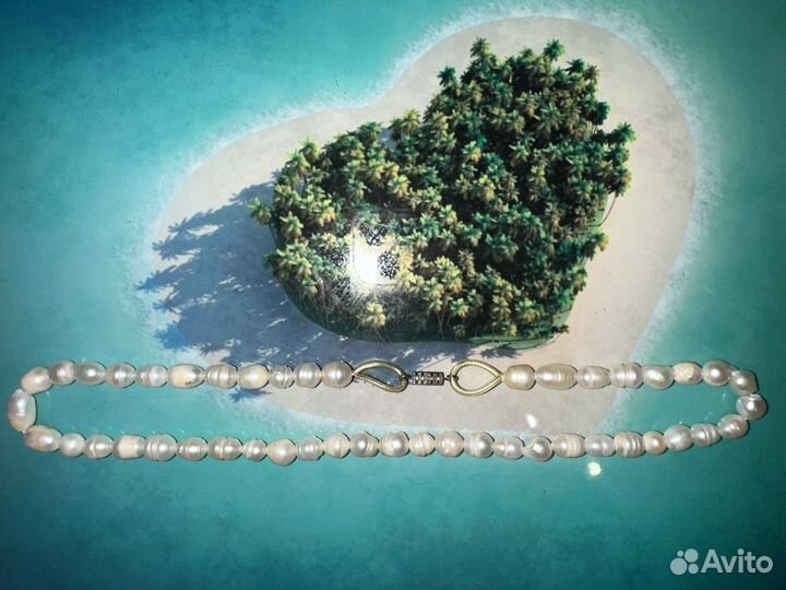 Жемчужное колье,гематитовое кварцевое,бусы