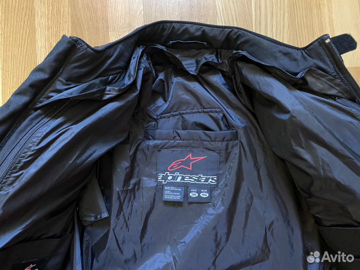 Кожаная мотокуртка Alpinestars NYC (46/S) новая