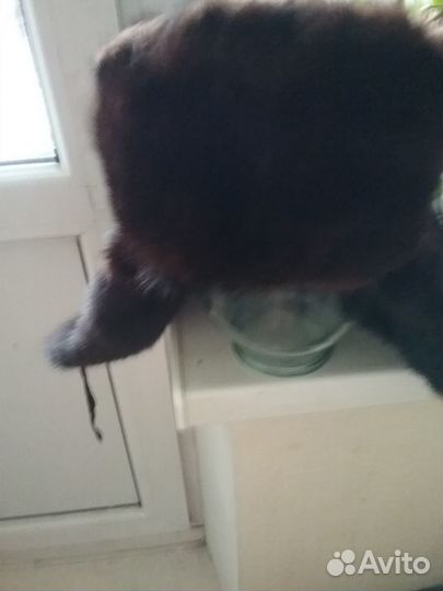 Шапка мужская р55-57 норковая новая