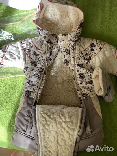 Зимний комбинезон конверт