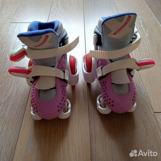 Роликовые коньки раздвижные Reaction.4 размера