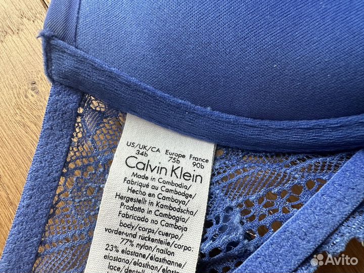 Бюстгальтер calvin klein 75b оригинал