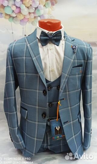 Нарядный костюм для мальчика 128