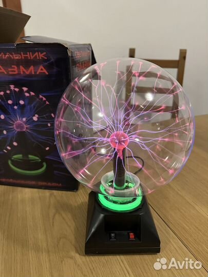 Плазменный шар tesla ночник