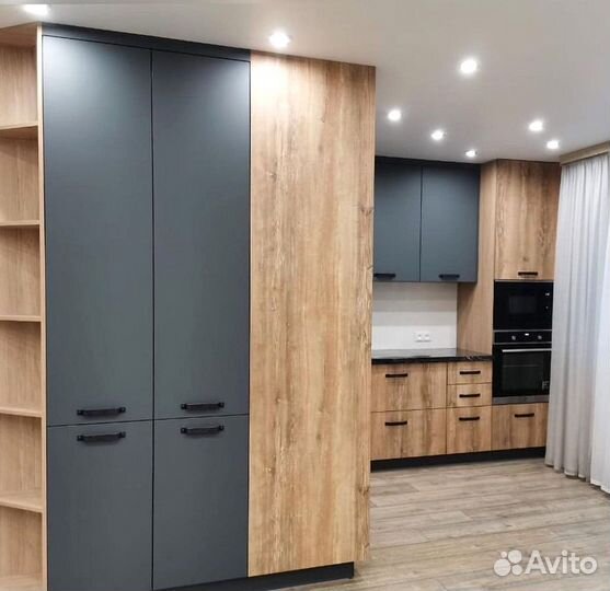 Современная кухня на заказ мдф фасады