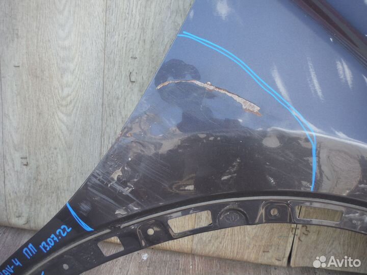 Крыло переднее правое №155 Toyota RAV4 (XA40) 2015