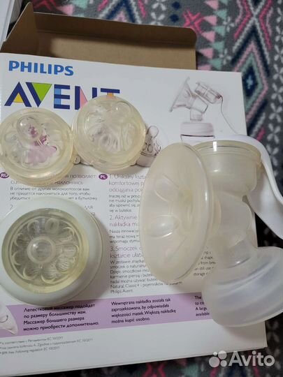 Молокоотсос avent ручной