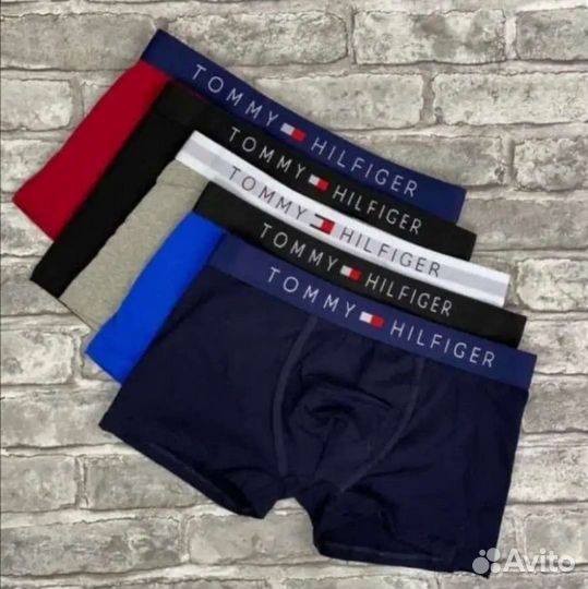 Боксёры мужские в коробке Tommy Hilfiger