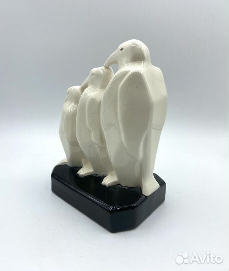 Фарфоровая статуэтка Пингвины Германия