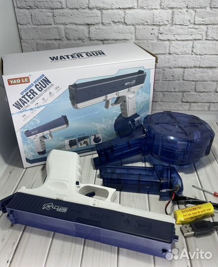 Электро водяной пистолет детский