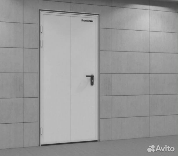 Дверь противопожарная алюм. гарантия