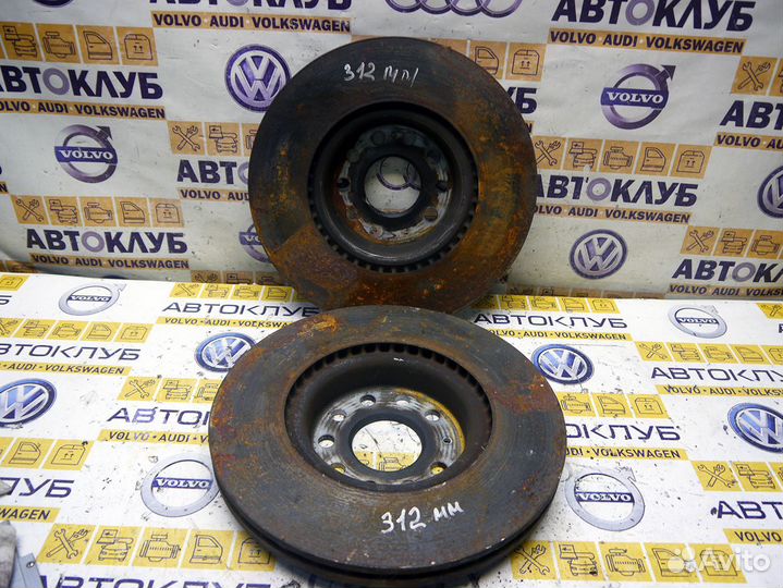 Диски тормозные передние Фольксваген Пассат Б7