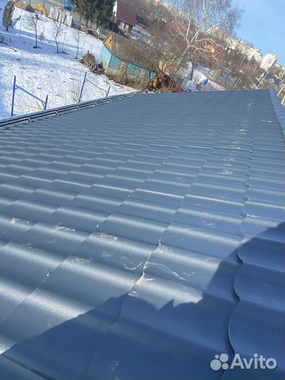 Кровельные работы ремонт старой крыши