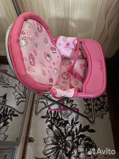 Игрушечный стул для кормления