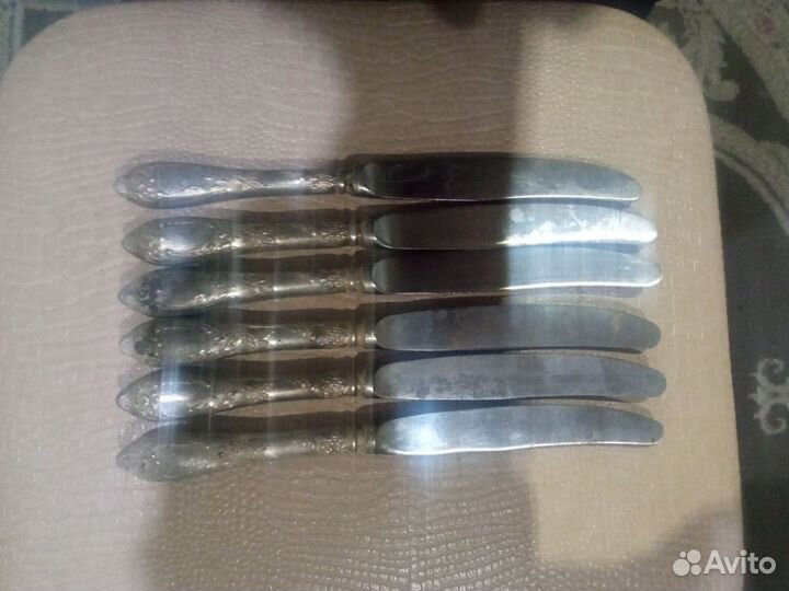 Ножи десертные мельхиор Классик мнц