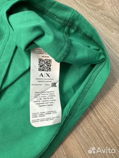 Armani exchange футболка