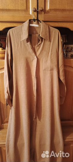 Платье рубашка женская дюма