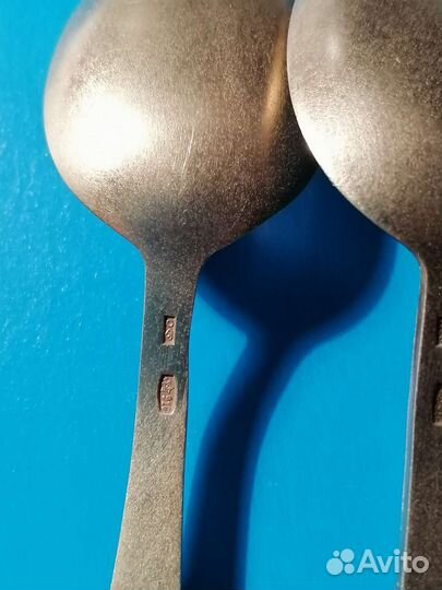 Ложки серебряные СССР