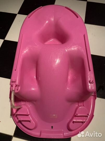 Ванночка с горкой для купания грудничка