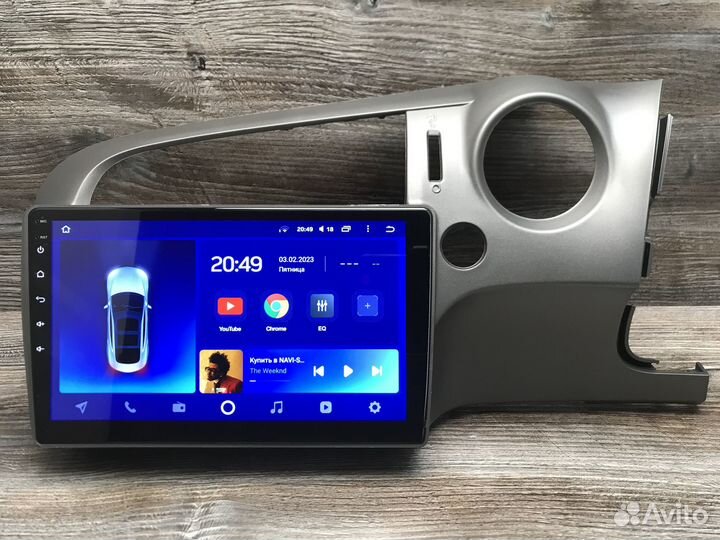 Магнитола Teyes CC2L plus на Honda Stream 2