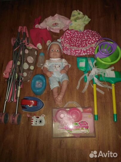 Пупс с аксесуарами