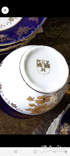 Шикарные чайные пары,блюда:thun,pirkenhammer,mz