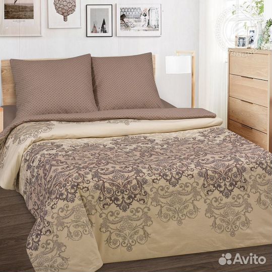 Постельное белье из поплина долорес