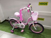 Новый Велосипед детский 16 колёса для девочки