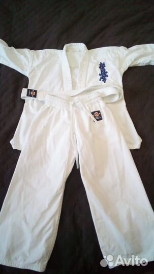 Кимоно для каратэ детское (комплект с защитой 3500