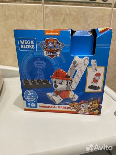 Mega bloks щенячий патруль маршал