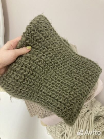 Шарф, 2 снуда, гольфы, варежки-перчатки, шапка