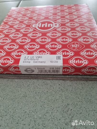 518360 elring сальник кол 127x150x12 вольво