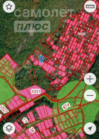 Участок 13 сот. (СНТ, ДНП)