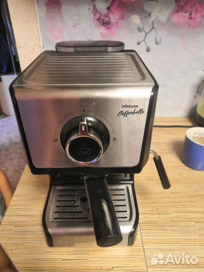 Кофеварка рожковая inhouse 15 бар