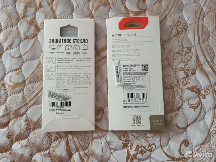 Защитное стекло чехол Asus Zenfone 4 zc554kl