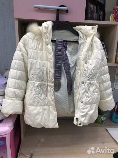 Детский пуховик