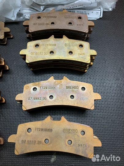 Brembo новые M4 M50 GP4-RX GP4-RS Stylema колодки