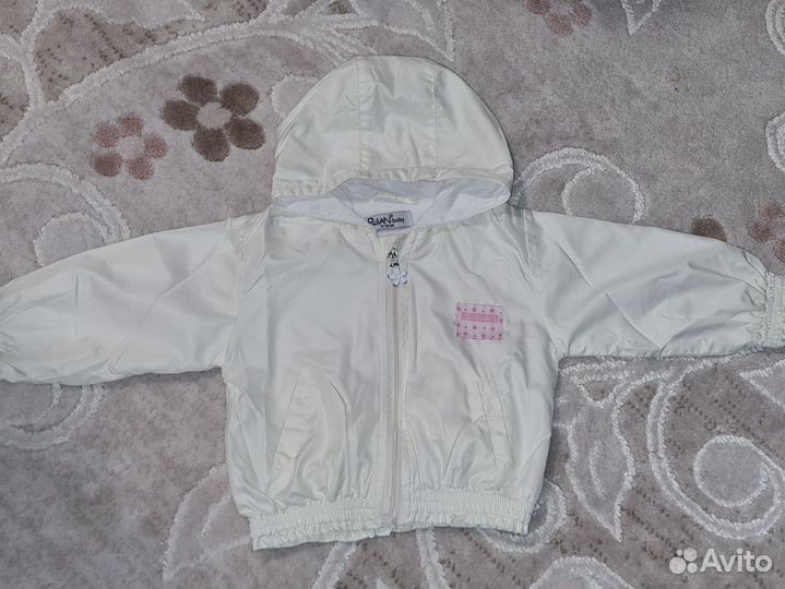 Ветровка для девочки 9-12мес