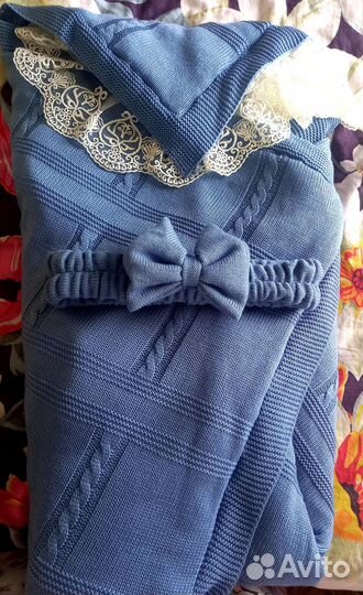 Одеяло конверт на выписку