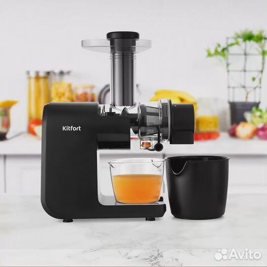 Соковыжималка шнековая Kitfort кт-1124