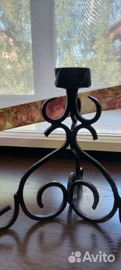Подсвечник кованный