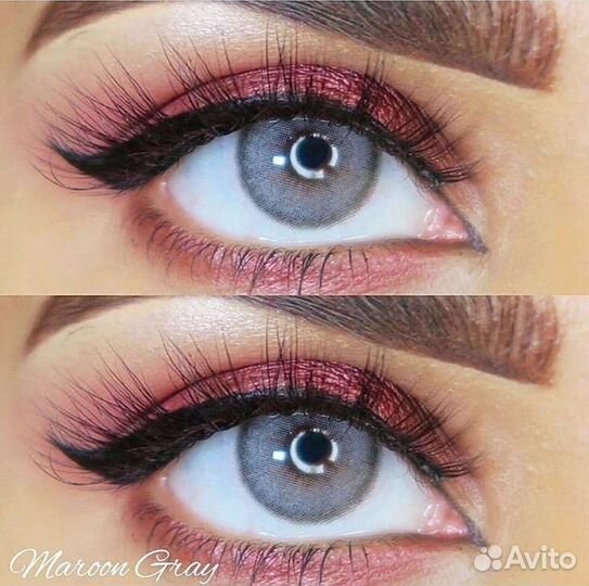 Линзы контактные цветные