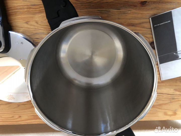 Скороварка нержавеющая сталь Alza Titan 8 литров