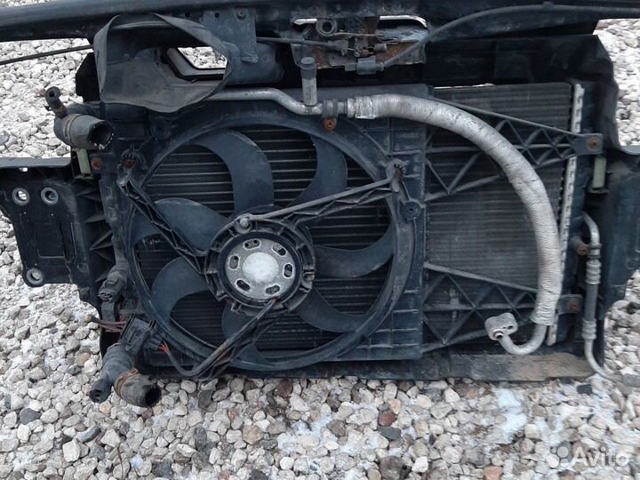 Вентилятор радиатора Шкода Фабия 1 1.2i оригинал