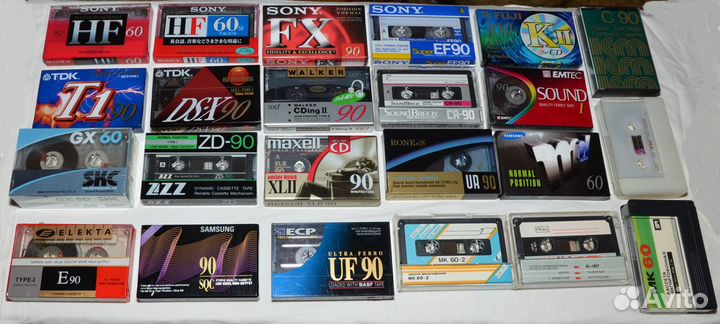 Аудиокассеты новые