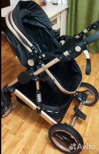 Детская коляска 3 в 1 коляска с автокреслом