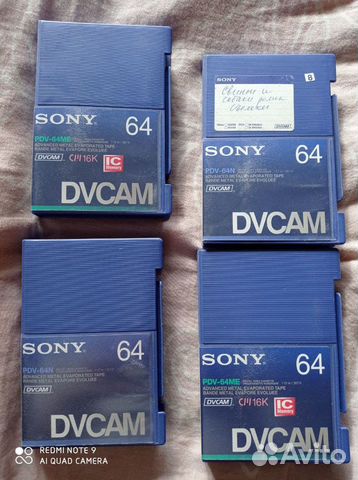 Кассеты Sony dvcam