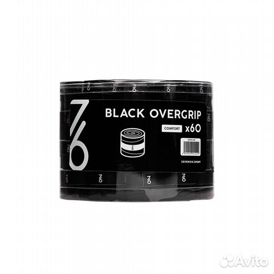 Теннисные намотки 7/6 банка 60шт бел, черн, ассор